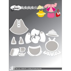 By Lene - Die - Tilbehr til Glade grise BLD1755 #2 Sommertj