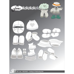 By Lene - Die - Tilbeh�r til BLD1816 - Overt�j