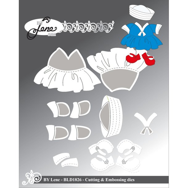 By Lene - Die - Tilbeh�r til BLD1816 - Matrost�j