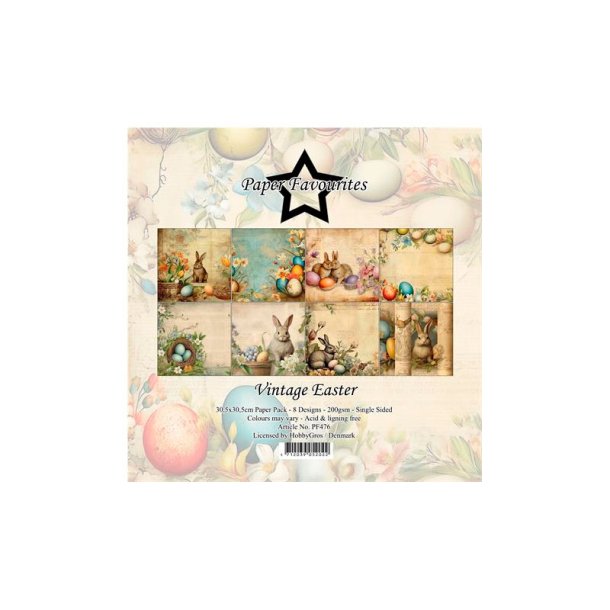 Paper Favourites - Blok 12" - Vintage Easter