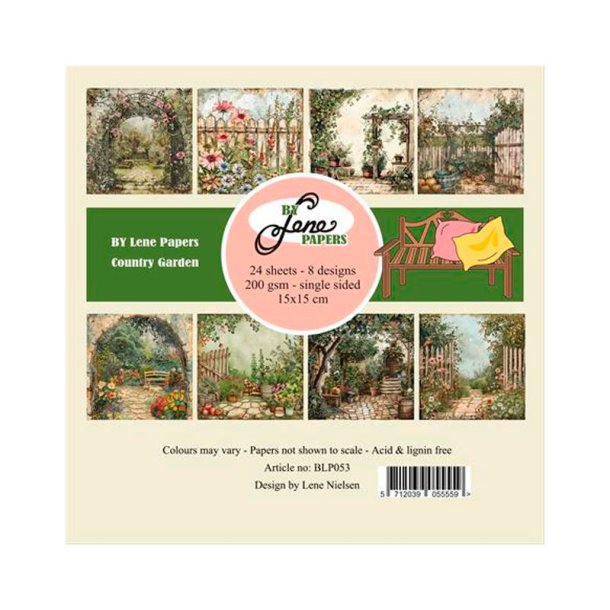 By Lene - Blok 6" - Country Garden