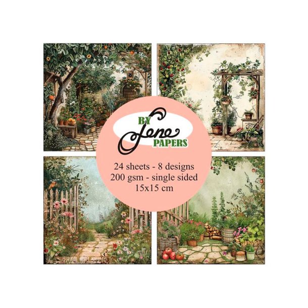 By Lene - Blok 6" - Country Garden