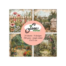 By Lene - Blok 6" - Country Garden