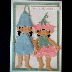 Gavlhusets Design - Die - Kjoler - �rteblomst og klokkeblomst