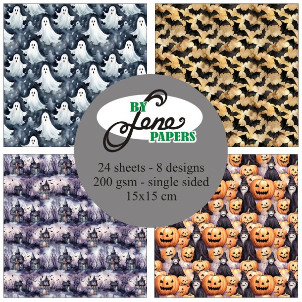 By Lene - Blok  - 6" - Halloween