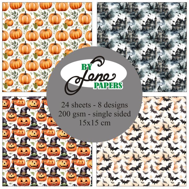 By Lene - Blok  - 6" - Halloween