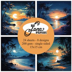 By Lene - Blok 6'' - Fantastic Beach / Fantastisk strand