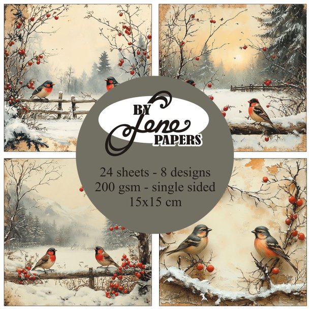 By Lene - Blok 6'' - Early Christmas / Tidlig Jul