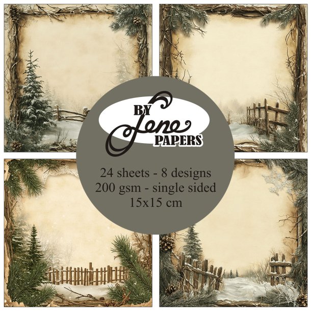 By Lene - Blok 6'' - Early Christmas / Tidlig Jul