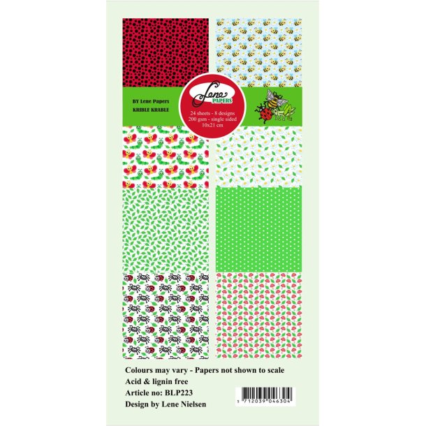 By Lene - Blok Slim Card - Krible Krable