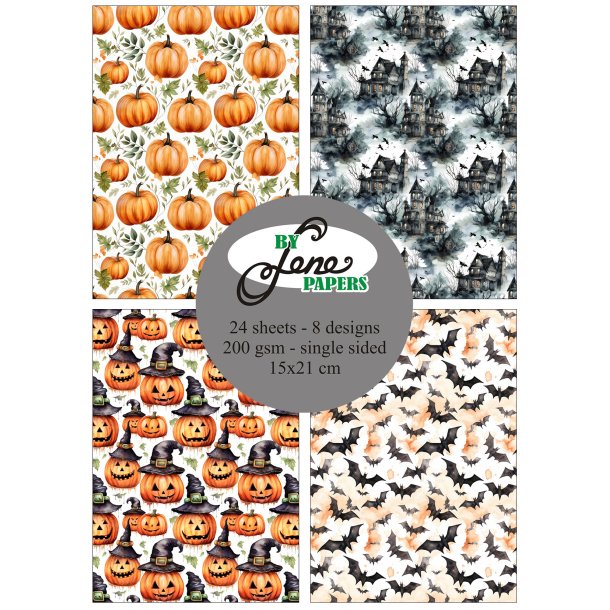 By Lene - Blok A5 - Halloween