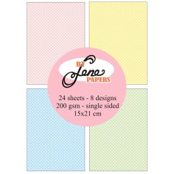 By Lene - Blok A5 - Baby Boom / Prikker og tern