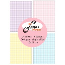 By Lene - Blok A5 - Baby Boom / Prikker og tern