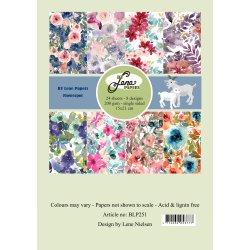 By Lene - Blok A5 - Flowerpot