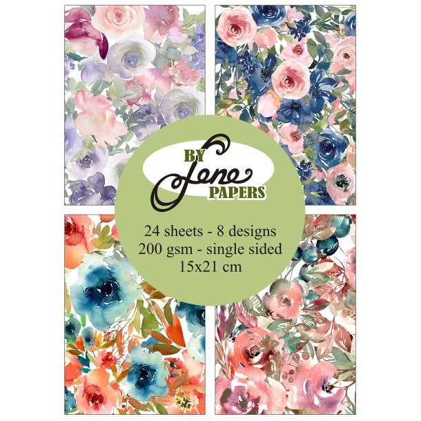 By Lene - Blok A5 - Flowerpot