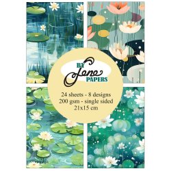 By Lene - Blok A5 - Water Lilies