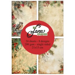 By Lene - Blok A5  - Soft Christmas