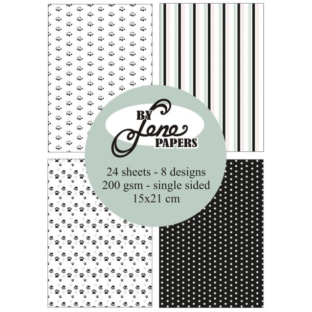 By Lene - Blok A5 - Baby Panda