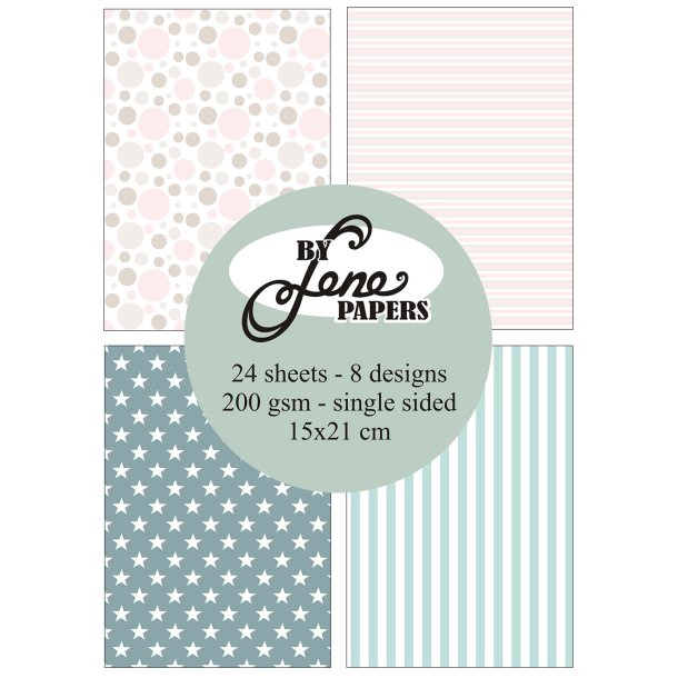 By Lene - Blok A5 - Baby Panda