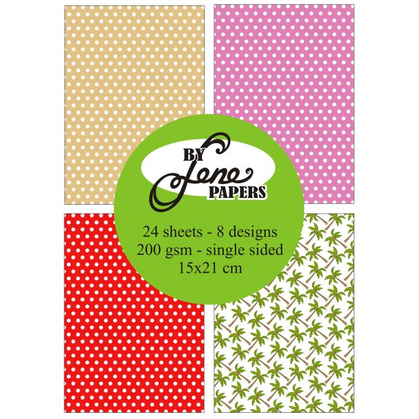 By Lene - Blok A5 -  Vild Sommer