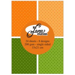 By Lene - Blok A5 - Happy Dots / Glade prikker