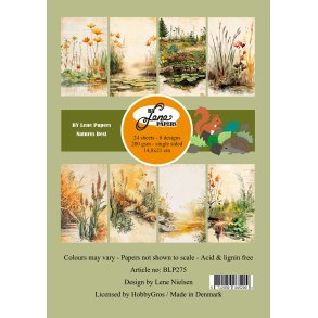 By Lene - Blok A5 - Natures Best / Naturens bedste