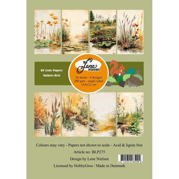 By Lene - Blok A5 - Natures Best / Naturens bedste