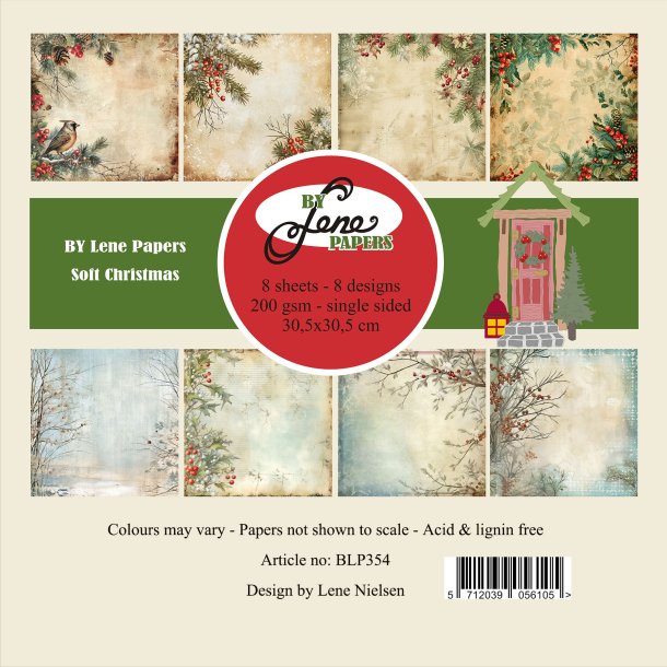 By Lene - Blok 12" - Soft Christmas