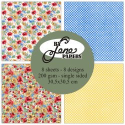 By Lene - Blok 12'' - Summer Flowers / Sommerblomster