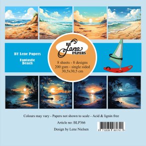 By Lene - Blok 12'' - Fantastic Beach / Fantastisk Strand