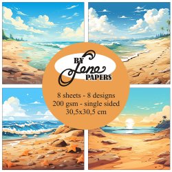 By Lene - Blok 12'' - Fantastic Beach / Fantastisk Strand