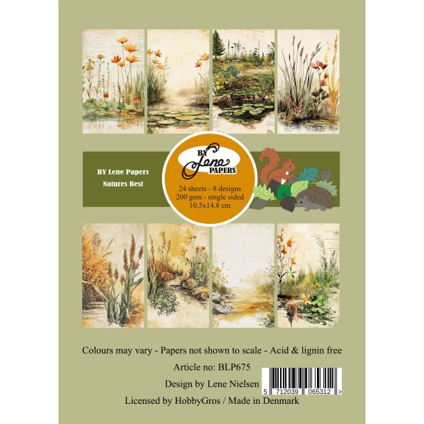 By Lene - Blok A6 - Natures Best / Naturens bedste