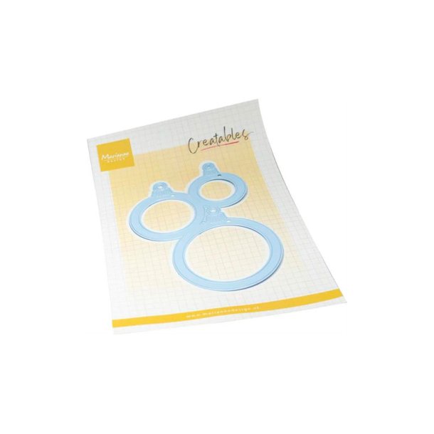Marianne Design - Die - Layout Julekugler
