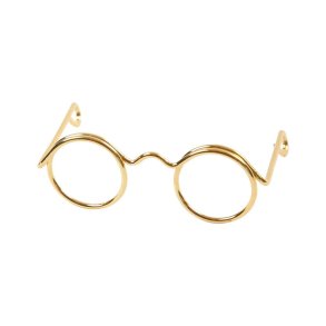 Briller - 35mm - 10stk - guld