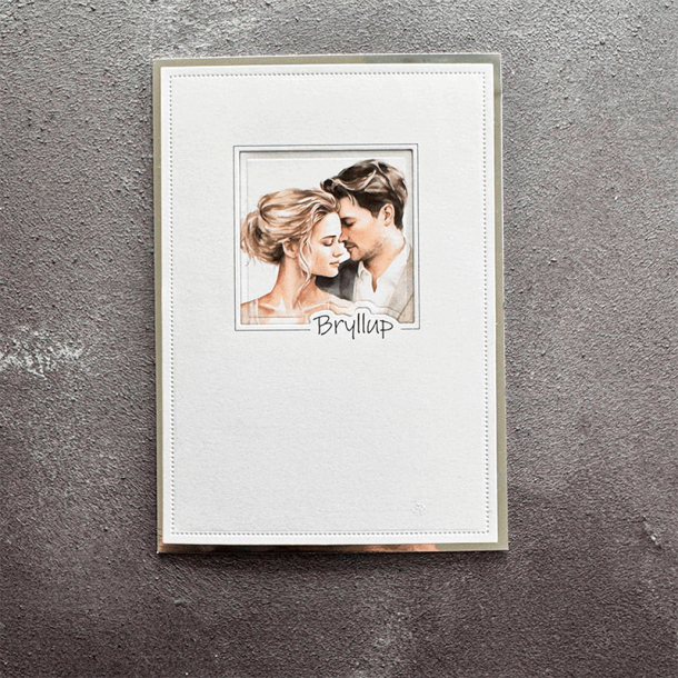 Simple and Basic - Die + stempel - Bryllup