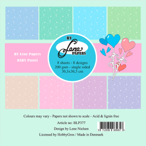 By Lene - Blok 12'' - BABY Pastel