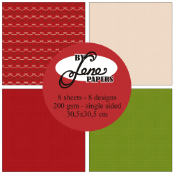 By Lene - Blok 12'' - Christmas Tones / Juletoner