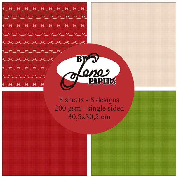 By Lene - Blok 12'' - Christmas Tones / Juletoner