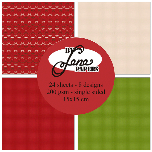 By Lene - Blok 6'' - Christmas Tones / Juletoner