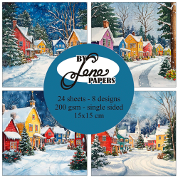 By Lene - Blok 6'' - Winter City / Vinterby