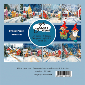 By Lene - Blok 6'' - Winter City / Vinterby