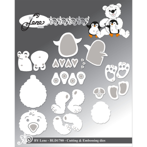 By Lene - Die - Baby isbj�rn og pingvin