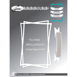 By Lene - Die - Firkant med danske tekster