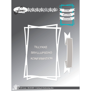 By Lene - Die - Firkant med danske tekster