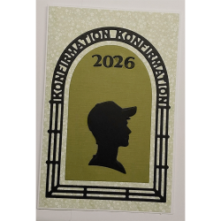 By Lene - Die - Konfirmationsramme