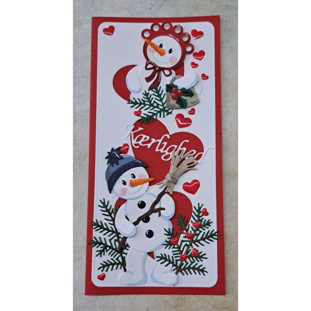 By Lene - Die -Snowman Accessories #1 - Tilbehr til snemand