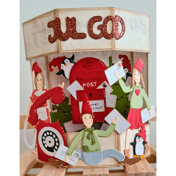 By Lene - Die - Tilbehr til hj nisse BLD1796 - Kjole og nederdel