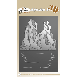 By Lene - 3D Embossing Folder - Islandskab
