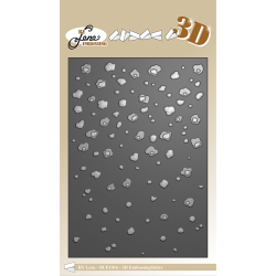 By Lene - 3D Embossing Folder - Sne
