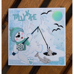 By Lene - 3D Embossing Folder - Islandskab